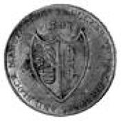 18th Century, Hampshire, Hampshire, Southampton, Taylor, Moody & Co, Westwood’s Pattern Halfpenny, 1791, head of...