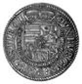 Archduke Ferdinand (1564-1569), Quarter-Thaler, ND, Tirol Mint. Small scratch before bust, full round coin, better...