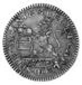 Liege, Sede Vacante, Escalin, 1744 (KM 12). Very fine, scarce (£60-80)