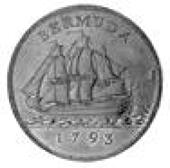 George iii, Halfpenny, 1793, droz f. incuse on shoulder (KM 5). A beautiful example of this finely designed early...