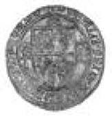 Milan, Francesco i Sforza (1450-1466), Grosso, Quartered shield between crowned F-S, reverse Saint Ambrose seated ...