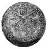Gregory xiii, Testone, ancona below bust, reverse Papal Arms (Berg 1220). Better than very fine (£60-80)