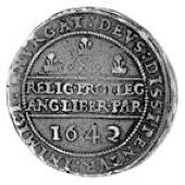 Charles I (1625-1649), Half-Pound, Shrewsbury, 1642, obverse die used on the Pound (Mor obv. only recorded on...