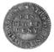 17th Century, Middlesex, Southwark, Blackman St., John Wabb, Halfpenny, a crowned rose (BW 194b). Good very fine,...