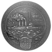 Germany, Captain von Müller, S.S. Emden, large portrait medal in iron by Ziegler, bust three-quarters left, 106mm....