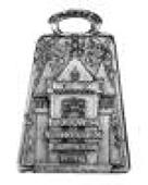 Scottish Historical Medallions, Scottish exhibition. glasgow 1911. picture of Trongate. w. m. mackenzie. Reverse...
