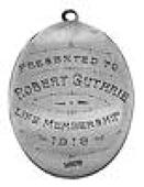 Scottish Historical Medallions, the glasgow fleshers soiree society, instd 1893, arms & motto - you hast put all...