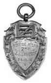 Scottish Medallions Awarded for Sports, Games and Pastimes, clydesdale harriers (lanarkshire), above gilt shield...