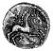 Trinovantes and Catuvellauni, Addedomaros, gold Stater, obverse six armed spiral, reverse horse right, cornucopia...