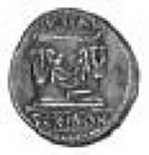 Roman Republic, L. Scribonius Libo, Denarius, 62 BC, head of Bonus Eventus right, libo behind bon event before, rev....