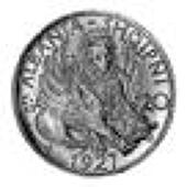 Albania, Republic, gold “Skanderbeg” 20-Franga Ar, 1927 V (Vienna), a similar coin. Similar state (£120-150)

