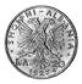 Albania, Republic, President Ahmed Bey Zogu, gold portrait 20-Franga Ar, 1927 Rome (KM 10). Extremely fine...