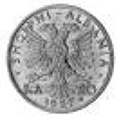 Albania, Republic, President Amet Bey Zogu, gold portrait 20-Franga Ar, 1927 (KM 10) Extremely fine (£80-100)

