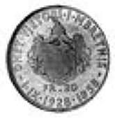 Albania, Kingdom, Zog I, gold 20-Franga Ar, 1938, on tenth anniversary of reign (KM 8.1). Practically mint state,...