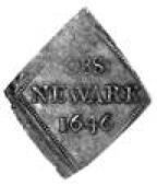 Charles I (1625-1649), Halfcrown, 1646, obverse large crown between C - R, value xxx below, reverse obs : newark...