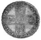 William III (1694-1702), Halfcrown,1700, modified large shields, dvodecimo (ESC 561; SC 290; S 3494). Almost...