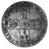 William III (1694-1702), Halfcrown,1701, modified large shields, larger harp, decimo tertio (ESC 564; SC 305; S...