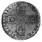 William III (1694-1702), Halfcrown, Bristol, 1697, large shields, ordinary harp, nono (ESC 543; SC 150; S 3488)....