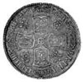 Anne (1702-1714), Halfcrown, 1706, roses and plumes in angles, qvinto (ESC 572; SC 25; S 3582). Good very fine...
