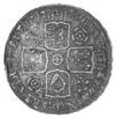 George I (1714-1727), Halfcrown,1715, roses and plumes in angles, secvndo (ESC 587; SC 10; S 3642). Extremely fine...