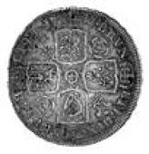 George I (1714-1727), Halfcrown,1717, roses and plumes in angles, tirtio (ESC 589; SC 25; S 3642). Good very fine...