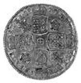 George I (1714-1727), Halfcrown,1720/17, roses and plumes in angles, sexto (ESC 590; SC 35; S 3642). Marks both...