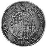 Charles I (1625-1649), Crown, Group II, mm. rose (over plume), reverse plume between CR above shield  (N 2192; S...