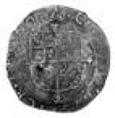 Charles I (1625-1649), Sixpence, Group F, mm. triangle, inverted A instead  of V in mark of value (N 2246; S 2805)....
