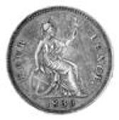 Victoria (1837-1901), BRITANNIA GROAT,1839 Proof, reverse inverted (ESC 1933A; SC 40). A few edge marks, about as...