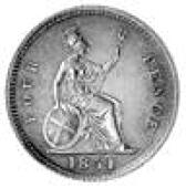 Victoria (1837-1901), BRITANNIA GROAT,1851 (ESC 1947; SC 125; S 3913). Almost extremely fine, toned, rare (£150-200)
