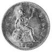 Victoria (1837-1901), BRITANNIA GROAT,1857 Proof (ESC 1954-R6; SC 160; S 3913). Almost as struck, toned, excessivley...