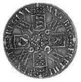 William and Mary (1689-1694), Crown, 1692, 2 over 2 inverted, qvarto (ESC 84-R3; SC 20). Almost very fine, very rare...