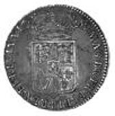 William and Mary (1689-1694), Halfcrown, 1689, First shield, caul and interior frosted with pearls (ESC 503; SC 5; S...