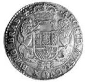 Spanish Netherlands, Philip iv, 1621-1665. Multiple of 1-1/2 Ducatoon, Antwerp 1642, silver, 48.65gms.,...