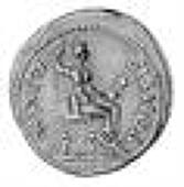 Tiberius (AD 14-37), Aureus, 36-7, Lugdunum, laureate head right, rev. pontif maxim, female figure seated right (RIC...
