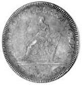 George III (1760-1820), George  III, Bank of Ireland Token, Six-Shillings, 1804, Top right leaf of wreath points to...