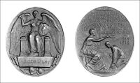 Ceylon Great War Tribute Medallions (3), one unnamed, the other two inscribed with recipients names,  (W. M....