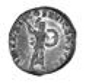 Domitian (AD 81-96), Denarius, head right, rev. imp xxii cos xvi cens p p p, Minerva right, 3.15gm (RIC 176)....