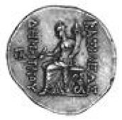 Seleucid Kings, Demetrios I, Soter (162-150 BC), Tetradrachm, bust right, rev. Tyche seated on throne, monogram in...