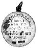 Great Britain, Middlesex: Stanmore Golf Club, a silver award medal, unsigned, arms displaying a crest of an armed...