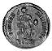 Theodosius I (379-395), Solidus, 378-83, Constantinople, diademed and draped bust right, reverse Constantinopolis...