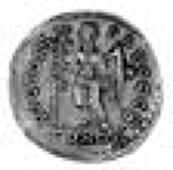 Marcian (450-457), Solidus, 450, Constantinople, helmeted bust facing, reverse Victory standing left, holding long...