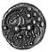 Uninscribed issues, Uninscribed issues, pale gold Stater, portions of laureate head right, reverse horse left of...