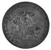 George III (1760-1820), Crown, 1819, edge LIX (ESC 215; SC 220; S 3787). Good extremely fine, grey tone (£120-150)
