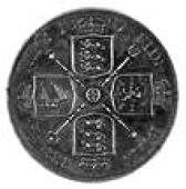 Victoria (1837-1901), Proof Double-Florin, 1887, Arabic 1 (ESC 396; SC 25; S 3923). About as struck, toned (£120-140)