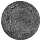 Belgium, Leopold I, 5 Francs, 1834, edge lettering position A (KM. 3.1). Minor surface marks and reverse rim partly...