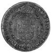 Chile, Charles IV, 8 Escudos, 1795DA, Santiago, similar (CC 17223; CCT 132; F 23). Good fine (£280-320)