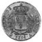 France, First Restoration (1814-15): Louis XVIII, 20 Francs, 1814A (Paris), by N. Tiolier, laureate bust right, rev....