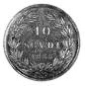 Italy: Papal States, Gregory XVI, 10 Scudi, 1835R (Rome), yr V, similar (Mont. 106; Varesi 3; F 263). Good very...