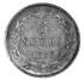Italy: Papal States, Gregory XVI, 5 Scudi, 1835R (Rome), yr V, similar, legend continuous over bust (Mont. 130;...